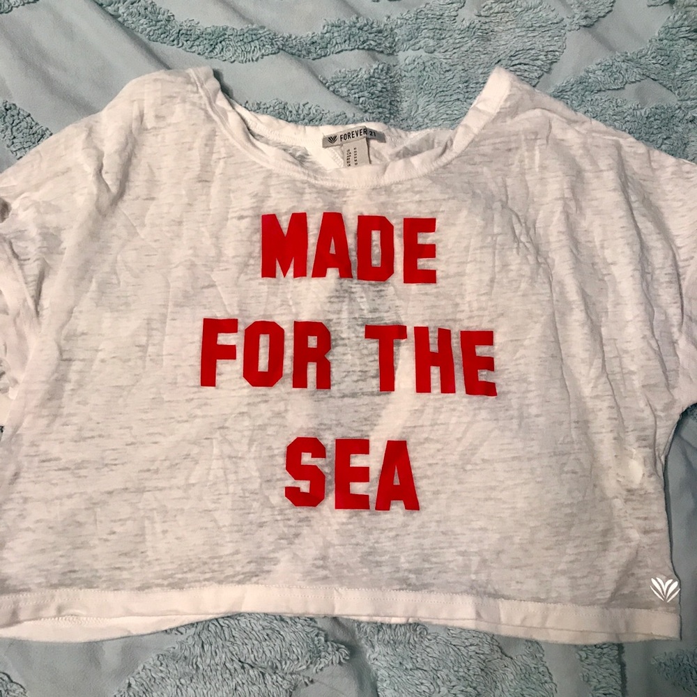 Forever 21 cropped shirt